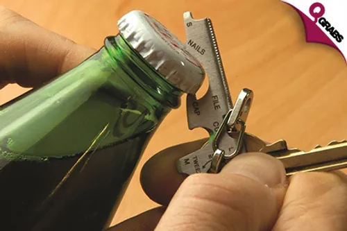From QR25 Be Prepared When You’re On the Move with a Multi-Utility Key Tool! (Up to QR98 Value)